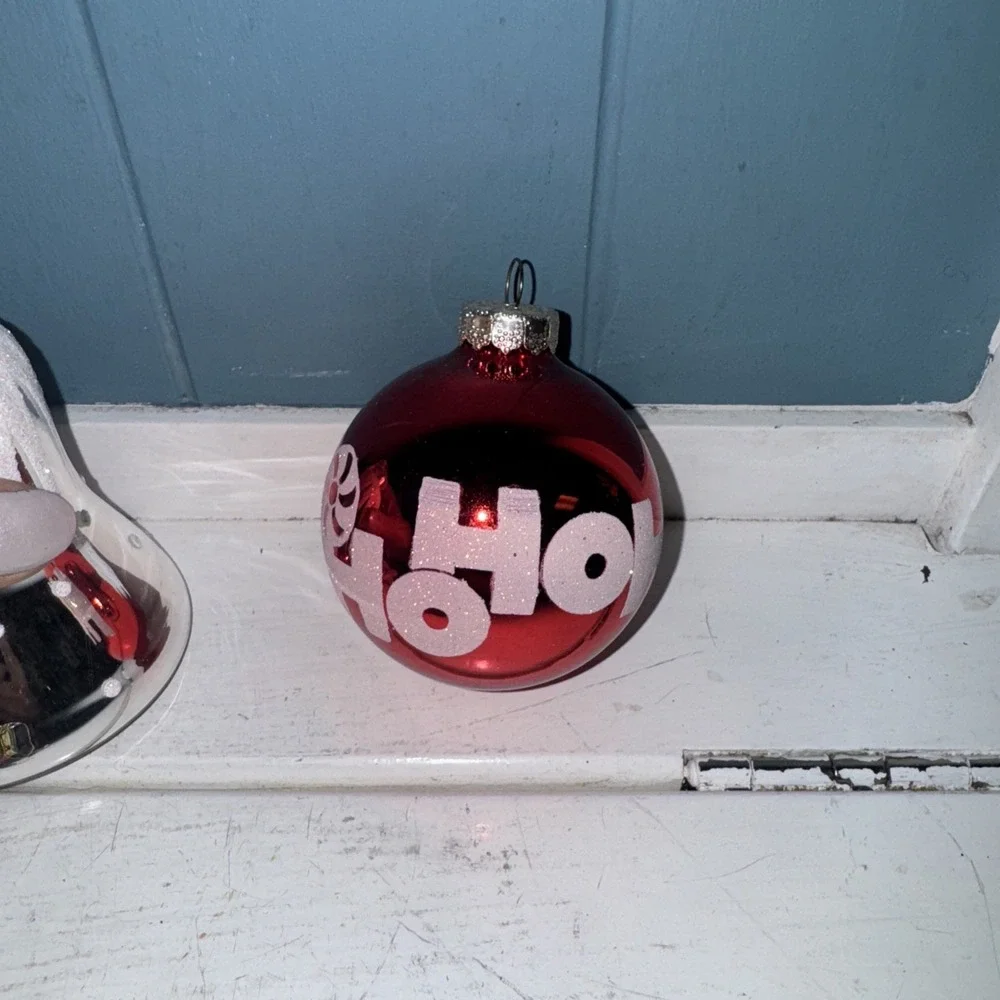 Vtg Lot Of Hand Blown Glass Christmas Ornaments Bell Motorcycle Santa Bear‎ +
